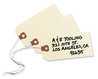 A Picture of product AVE-12606 Avery® Shipping Tags Double Wired 11.5 pt Stock, 5.25 x 2.63, Manila, 1,000/Box