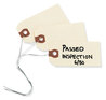 A Picture of product AVE-12608 Avery® Shipping Tags Double Wired 11.5 pt Stock, 6.25 x 3.13, Manila, 1,000/Box