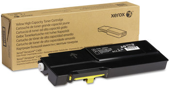 Xerox® 106R03512 106R03513, 106R03514, 106R03515 High Capacity Toner Cartridge High-Yield 4,800 Page-Yield, Yellow