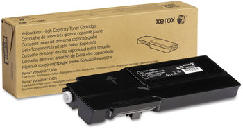 Xerox® 106R03524, 106R03525, 106R03526, 106R03527 Extra High Capacity Toner Cartridge High-Yield 10,500 Page-Yield, Black