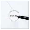 A Picture of product AVE-14313 Avery® Metal Rim Tags Heavyweight Stock 1.25" dia, White, 500/Box