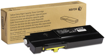 Xerox® 106R03524, 106R03525, 106R03526, 106R03527 Extra High Capacity Toner Cartridge High-Yield 8,000 Page-Yield, Yellow