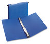 A Picture of product AVE-14800 Avery® Hanging Storage Flexible Non-View Binder with Round Rings 3 1" Capacity, 11 x 8.5, Blue