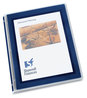 A Picture of product AVE-15766 Avery® Flexi-View® Binder with Round Rings 3 0.5" Capacity, 11 x 8.5, Navy Blue