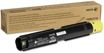 Xerox® 106R03738 Hi Cap Toner Yellow Extra High-Yield 16,500 Page-Yield,