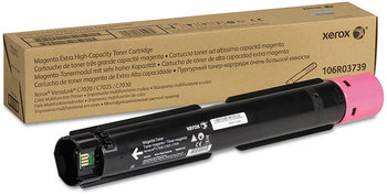 Xerox® 106R03739 Hi Cap Toner Magenta Extra High-Yield 16,500 Page-Yield,