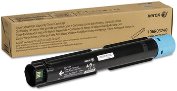 Xerox® 106R03740 Hi Cap Toner Cyan Extra High-Yield 16,500 Page-Yield,