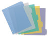 A Picture of product AVE-16170 Avery® Write & Erase Big Tab™ Durable Plastic Dividers and 3-Hole Punched, 5-Tab, 11 x 8.5, Assorted, 1 Set