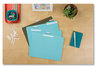 A Picture of product AVE-16241 Avery® Insertable Index Tabs with Printable Inserts 1/5-Cut, Clear, 2" Wide, 25/Pack