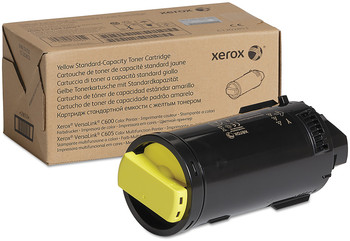 Xerox® 106R03898 Standard Capacity Toner Cartridge 6,000 Page-Yield, Yellow