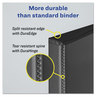 A Picture of product AVE-17001 Avery® Durable View Binder with DuraHinge® and Slant Rings 3 0.5" Capacity, 11 x 8.5, Black