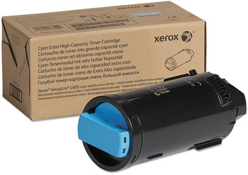 Xerox® 106R04010 Extra High-Yield Toner Cartridge 16,800 Page-Yield, Cyan, TAA Compliant