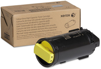 Xerox® 106R04012 Extra High-Yield Toner Cartridge 16,800 Page-Yield, Yellow, TAA Compliant