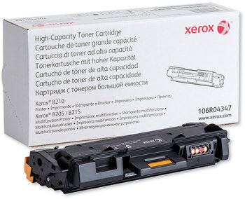 Xerox® 106R04347 High Yield Toner High-Yield 3,000 Page-Yield, Black