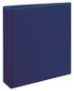 A Picture of product AVE-17034 Avery® Durable View Binder with DuraHinge® and Slant Rings 3 2" Capacity, 11 x 8.5, Blue