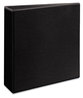 A Picture of product AVE-17041 Avery® Durable View Binder with DuraHinge® and Slant Rings 3 3" Capacity, 11 x 8.5, Black