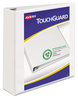 A Picture of product AVE-17143 Avery® TouchGuard™ Protection Heavy-Duty View Binders with Slant Rings 3 2" Capacity, 11 x 8.5, White