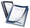 A Picture of product AVE-17637 Avery® Flexi-View® Binder with Round Rings 3 1.5" Capacity, 11 x 8.5, Black