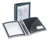 A Picture of product AVE-17637 Avery® Flexi-View® Binder with Round Rings 3 1.5" Capacity, 11 x 8.5, Black