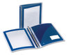 A Picture of product AVE-17638 Avery® Flexi-View® Binder with Round Rings 3 1.5" Capacity, 11 x 8.5, Navy Blue