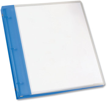 Avery® Flexible View Binder with Round Rings 3 0.5" Capacity, 11 x 8.5, Blue