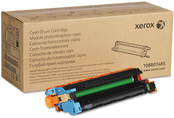 Xerox® 108R01485 Drum Cartridge Unit, 40,000 Page-Yield, Cyan