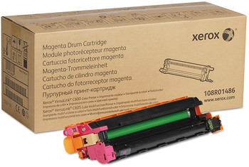 Xerox® 108R01486 Drum Cartridge Unit, 40,000 Page-Yield, Magenta