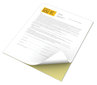 A Picture of product XER-3R12420 xerox™ Revolution™ Digital Carbonless Paper 2-Part, 8.5 x 11, Canary/White, 5,000/Carton