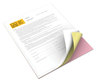 A Picture of product XER-3R12425 xerox™ Revolution™ Digital Carbonless Paper 3-Part 8.5 x 11, White/Canary/Pink, 5,000/Carton