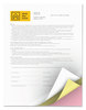 A Picture of product XER-3R12426 xerox™ Revolution™ Digital Carbonless Paper 3-Part 8.5 x 11, Canary/Pink/White, 2,505/Carton