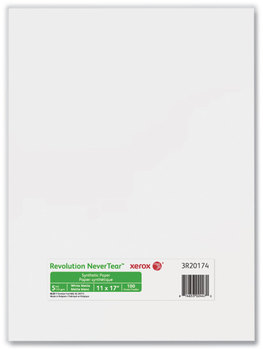 xerox™ Revolution NeverTear™ 5 mil, 11 x 17, Smooth White, 100/Pack