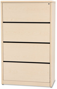 HON® 10500 Series™ Lateral File 4 Legal/Letter-Size Drawers, Natural Maple, 36" x 20" 59.13"