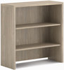 A Picture of product HON-105292LKI1 HON® 10500 Series™ Bookcase Hutch Two Shelves, 36" x 14.63" 37", Kingswood Walnut