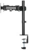 A Picture of product ALE-AEMA2B Alera® AdaptivErgo® Pole-Mounted Monitor Arm Dual for 30" Monitors, 360 deg Rotation, 30 Tilt, Pan, Black, Supports 22 lb