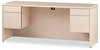 A Picture of product HON-10543DD HON® 10500 Series™ Kneespace Credenza w/3/4-Height Pedestals, 72w x 24d 29.5h, Natural Maple