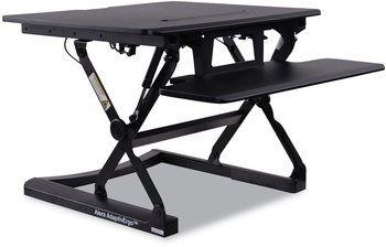 Alera® AdaptivErgo® Two-Tier Sit-Stand Lifting Workstation 26.75" x 31" 5.88" to 19.63", Black