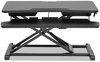 A Picture of product ALE-AEWR3B Alera® AdaptivErgo® Two-Tier Sit-Stand Lifting Workstation 31.5" x 26.13" 4.33" to 19.88", Black