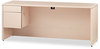 A Picture of product HON-10546LDD HON® 10500 Series™ Single Pedestal Credenza 3/4-Height Left 72w x 24d 29.5h, Natural Maple