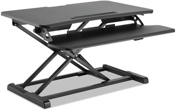 Alera® AdaptivErgo® Two-Tier Sit-Stand Lifting Workstation 31.5" x 26.13" 4.33" to 19.88", Black