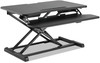 A Picture of product ALE-AEWR3B Alera® AdaptivErgo® Two-Tier Sit-Stand Lifting Workstation 31.5" x 26.13" 4.33" to 19.88", Black