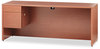 A Picture of product HON-10546LHH HON® 10500 Series™ Single Pedestal Credenza 3/4-Height Left 72w x 24d 29.5h, Bourbon Cherry