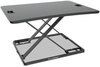 A Picture of product ALE-AEWR6B Alera® AdaptivErgo® Ultra-Slim Sit-Stand Desk 31.33" x 21.63" 1.5" to 16", Black