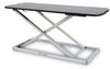 A Picture of product ALE-AEWR7B Alera® AdaptivErgo® Laptop Lifting Workstation 31.25" x 12.63" 1.38" to 16", Black/Silver