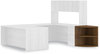 A Picture of product HON-105520PINC HON® 10500 Series™ Two-Shelf End Cap Bookshelf 24" x 29.5", Pinnacle