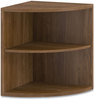 A Picture of product HON-105520PINC HON® 10500 Series™ Two-Shelf End Cap Bookshelf 24" x 29.5", Pinnacle