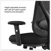 A Picture of product ALE-AS42M14 Alera® Aeson Series Multifunction Task Chair Supports Up to 275 lb, 15" 18.82" Seat Height, Black Seat/Back, Base