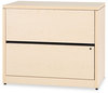 A Picture of product HON-10563DD HON® 10500 Series™ Lateral File 2 Legal/Letter-Size Drawers, Natural Maple, 36" x 20" 29.5"