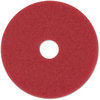 A Picture of product MMM-08395 3M™ Red Buffer Floor Pads 5100 Low-Speed 20" Diameter, 5/Carton