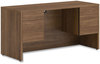 A Picture of product HON-10565PINC HON® 10500 Series™ Kneespace Credenza with 3/4-Height Pedestals, 60" x 24" 29.5", Pinnacle