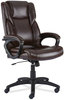 A Picture of product ALE-BRN42B59 Alera® Brosna Series Mid-Back Task Chair Supports Up to 250 lb, 18.15" 21.77" Seat Height, Brown Seat/Back, Base